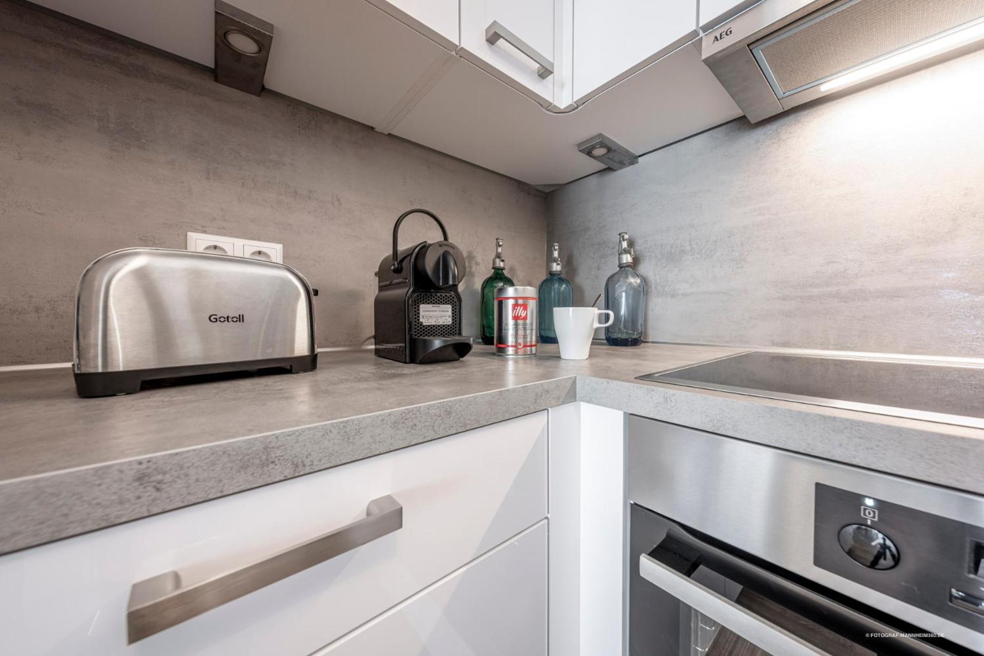 Xxl Design-Appartement Artdesign - 8 Pers - Naehe Speyer Mannheim Heidelberg 호켄하임 외부 사진