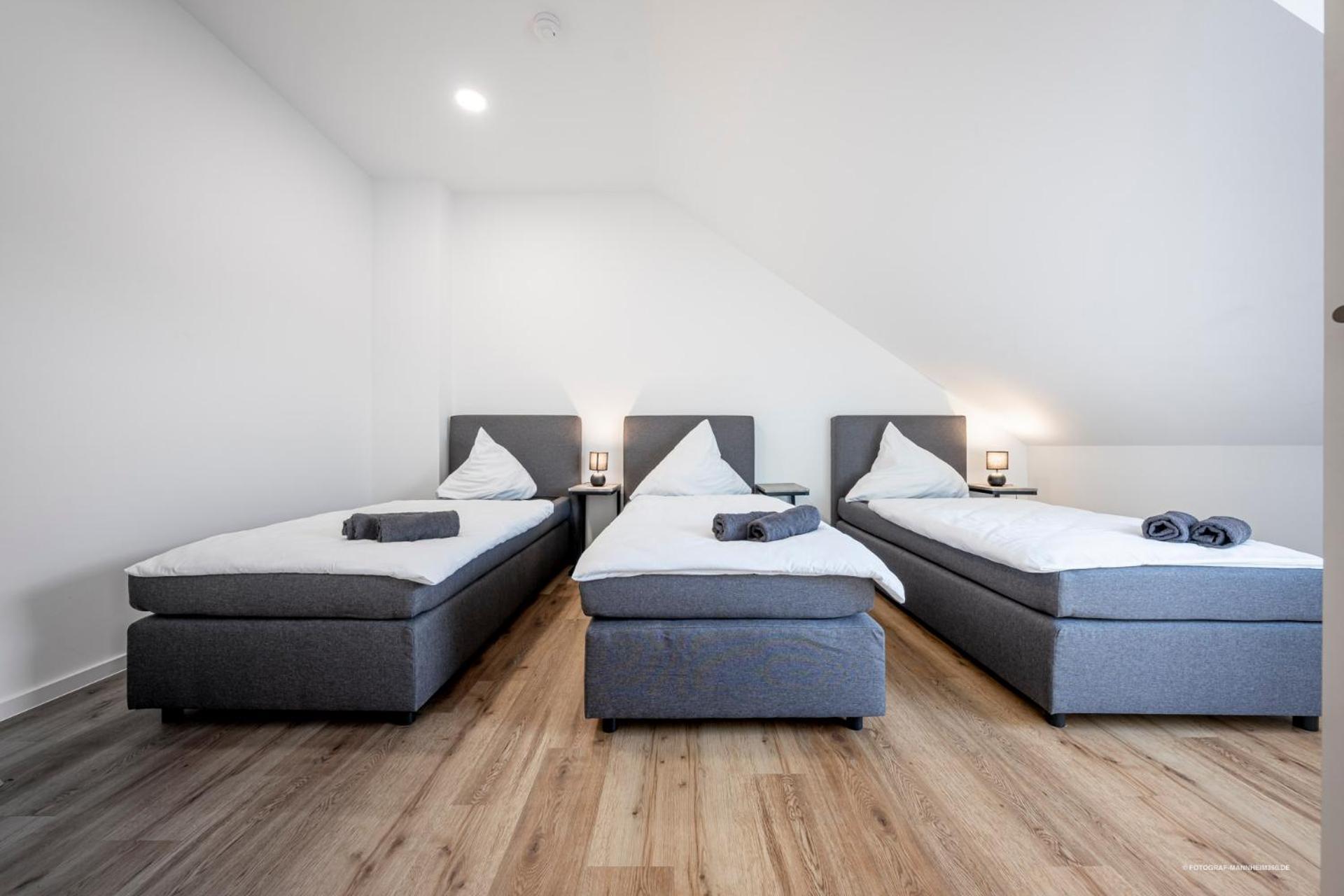Xxl Design-Appartement Artdesign - 8 Pers - Naehe Speyer Mannheim Heidelberg 호켄하임 외부 사진