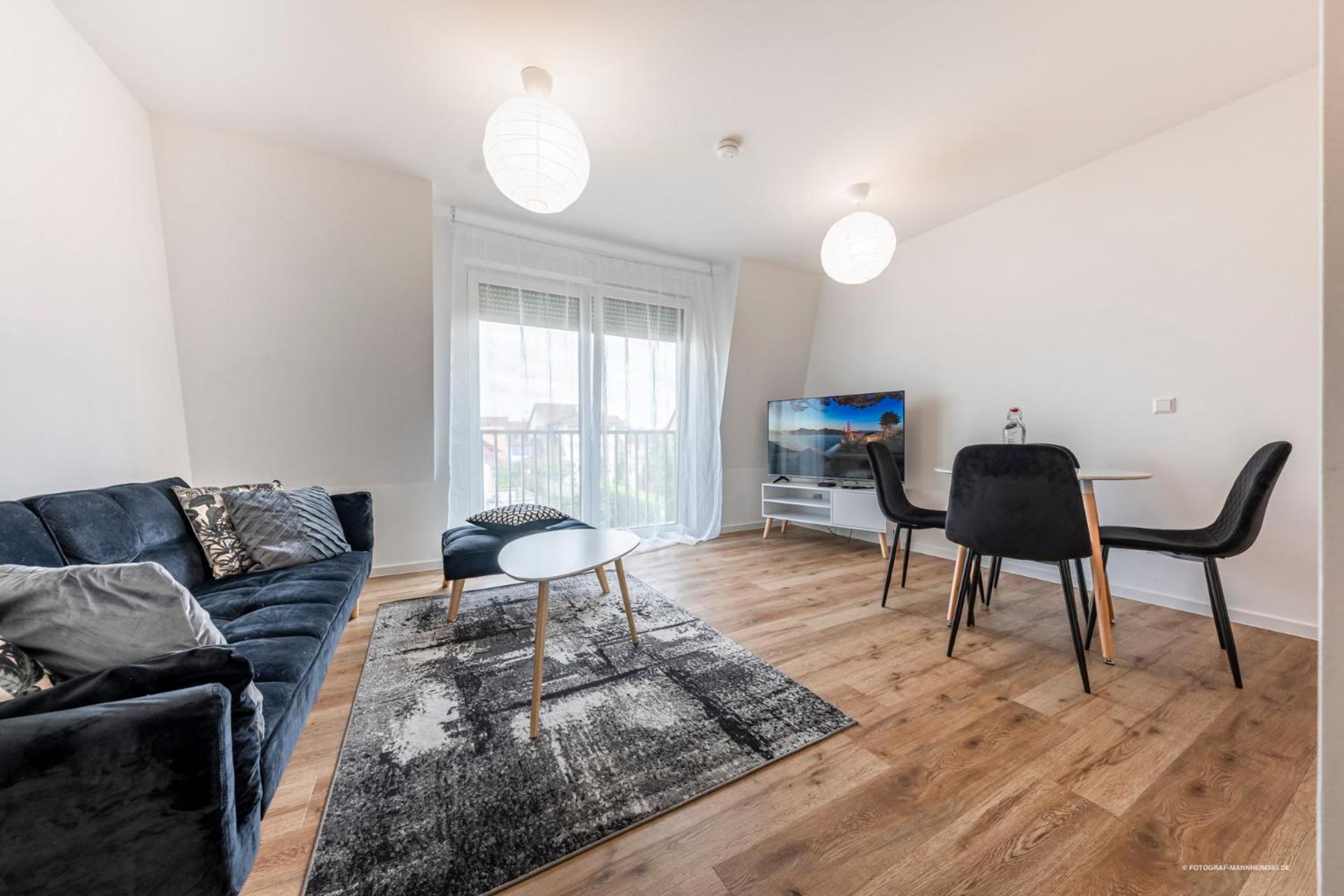 Xxl Design-Appartement Artdesign - 8 Pers - Naehe Speyer Mannheim Heidelberg 호켄하임 외부 사진