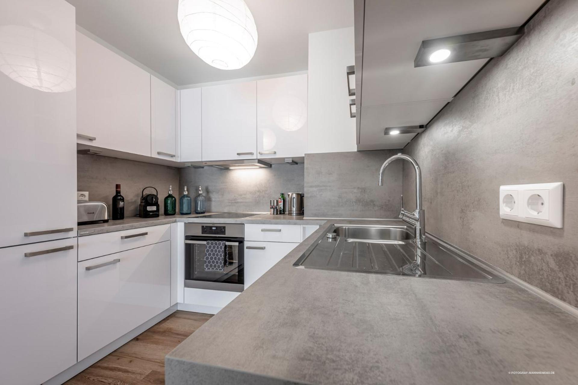 Xxl Design-Appartement Artdesign - 8 Pers - Naehe Speyer Mannheim Heidelberg 호켄하임 외부 사진